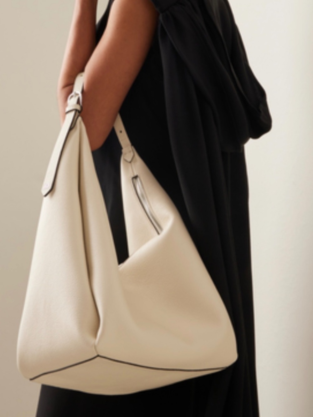 Toteme Hobo (White / Milk) - Picture 2 of 3
